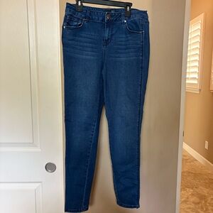 1822 Denim Jeans Women’s Size 29 Dark Wash Skinny EUC